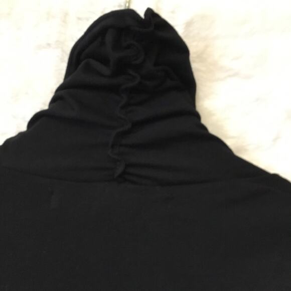 Max Studio Black Open-Front Cardigan - Picture 9 of 13